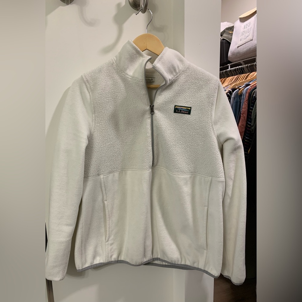 L.L. Bean Quarter Zip Fleece Jacket